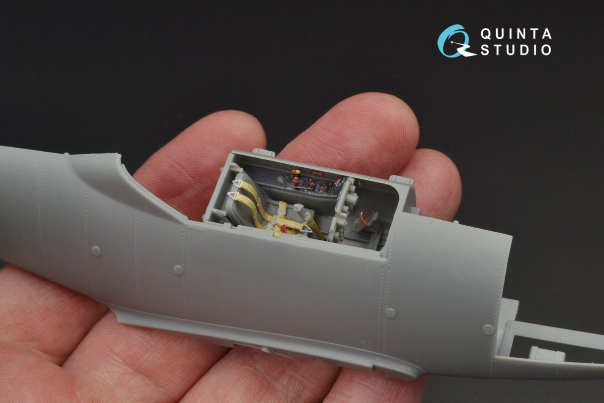 Quinta Studio QD48089 Me-262A 3D-Printed &amp;amp; coloured Interior on decal paper (for HobbyBoss kit) 1/48 – zdjęcie 7