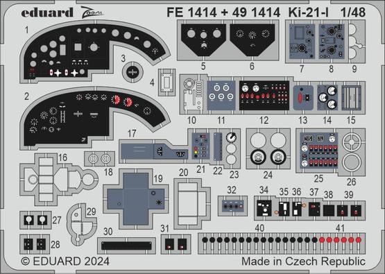 Eduard BIG49403 Ki-21-I ICM 1/48 – Bild 3