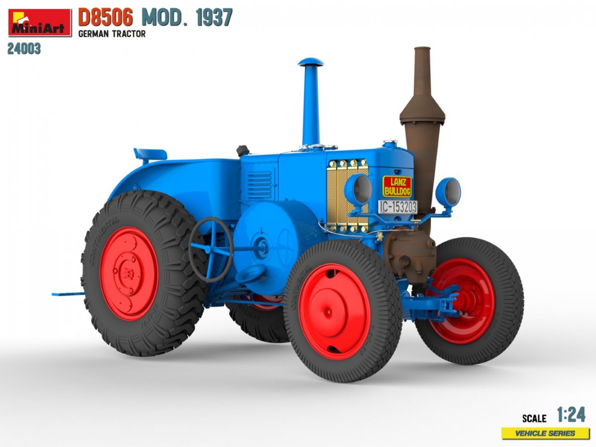 MiniArt 24003 GERMAN TRACTOR D8506 MOD. 1937 1/24 – image 8