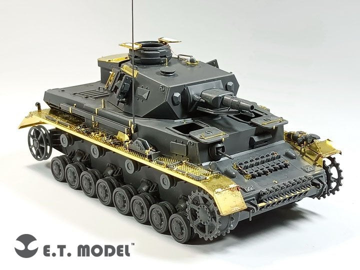 E.T. Model E35-303 WWII German Pz.Kpfw.IV Ausf.F For TAMIYA 35374 1/35 – zdjęcie 5