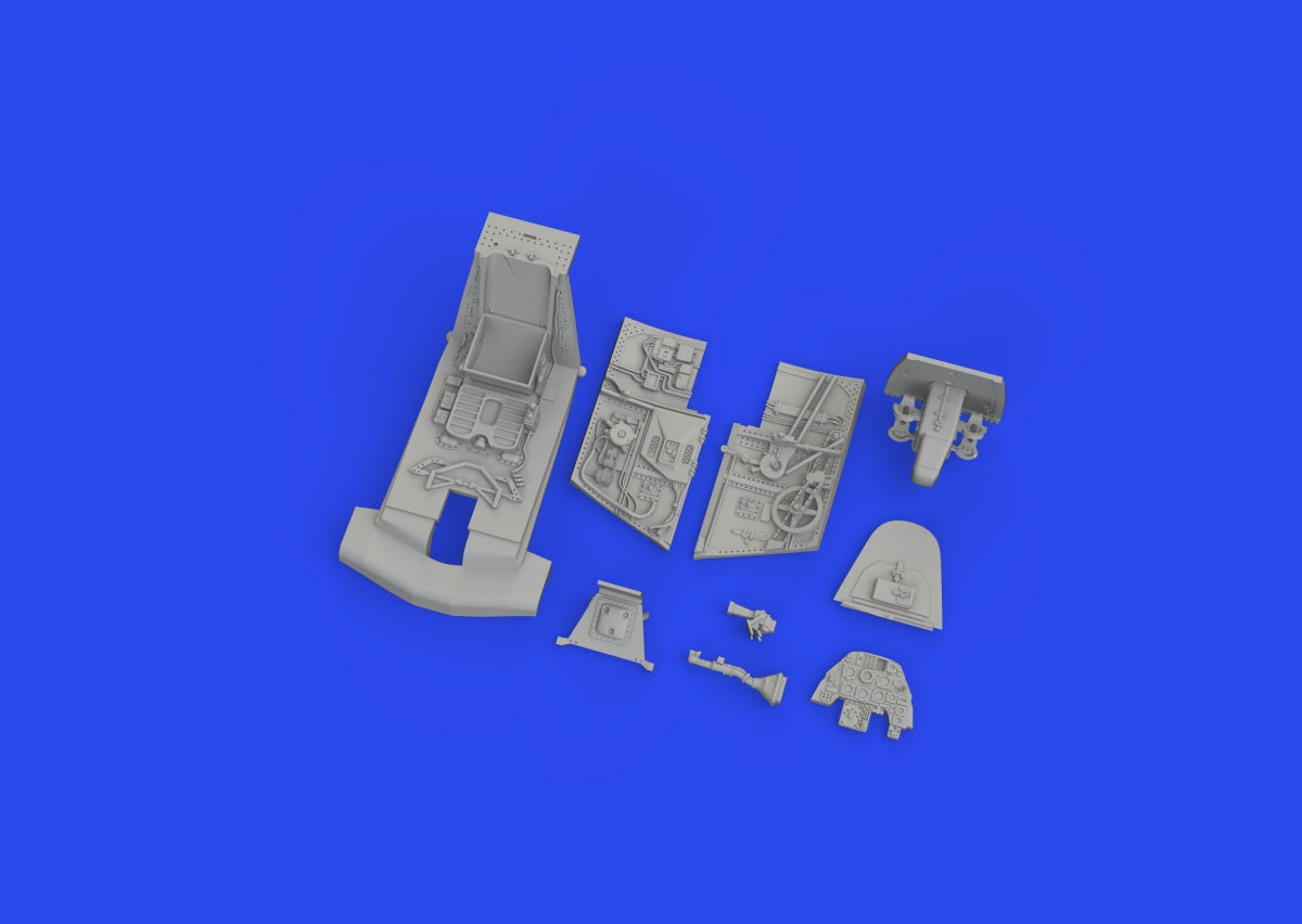 Maquette Eduard 672343 Bf 109G-4 cockpit (impression) Eduard 1/48 – image 6