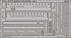 Eduard 36124 M-1131 mounted rack and belts 1/35 Trumpeter – zdjęcie 2