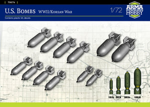 Arma Hobby 70076 Bombes américaines Seconde Guerre mondiale/Guerre de Corée 1/72  – image 2