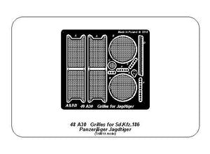 Aber 48A30 Grilles for Sd.Kfz.186 Jagdtiger 1/48 – immagine 7