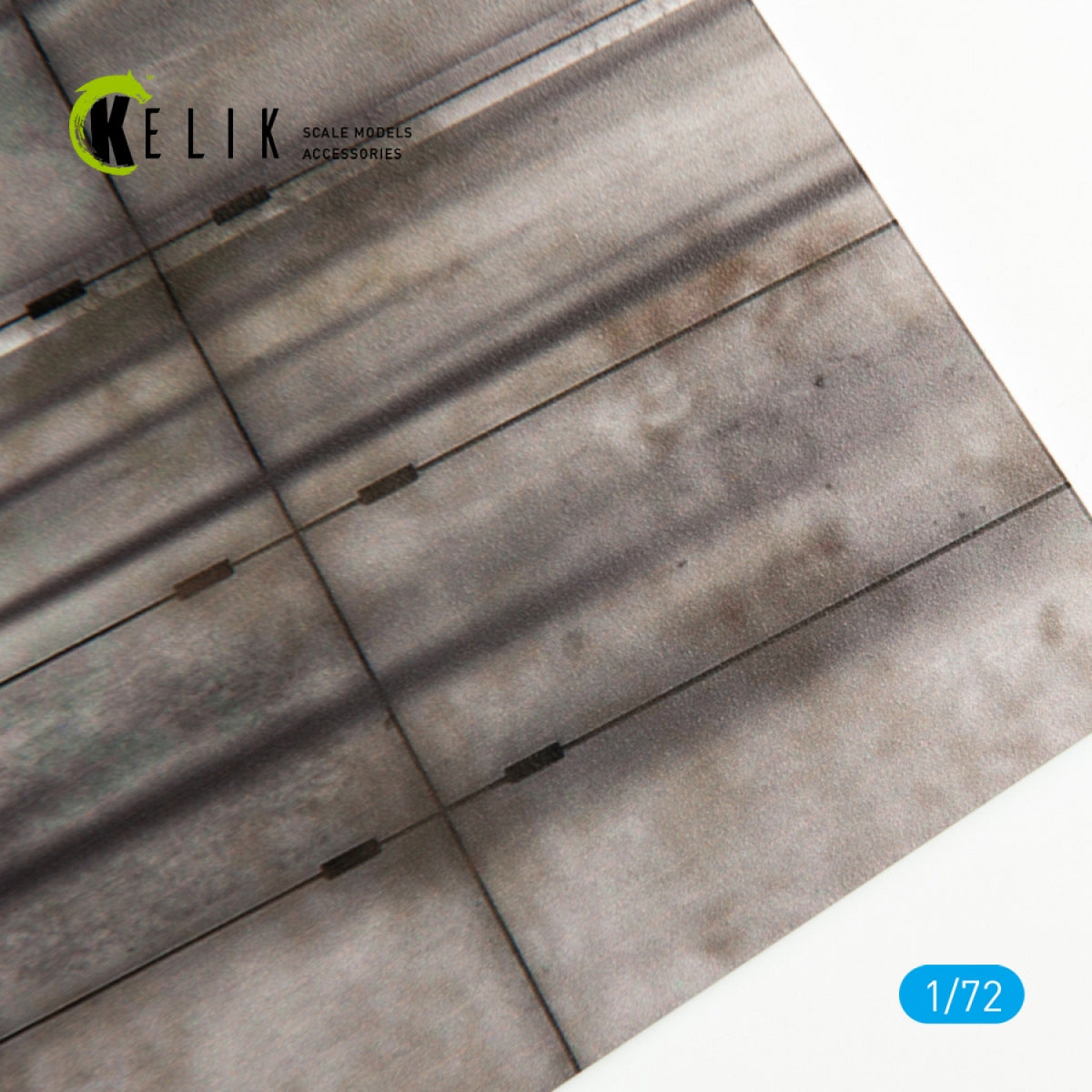 KELIK KS72001 CONCRETE PLATES TYPE 1 BASE - ACRYLIC 3 MM (280 X 180 MM) 1/72 – imagen 3