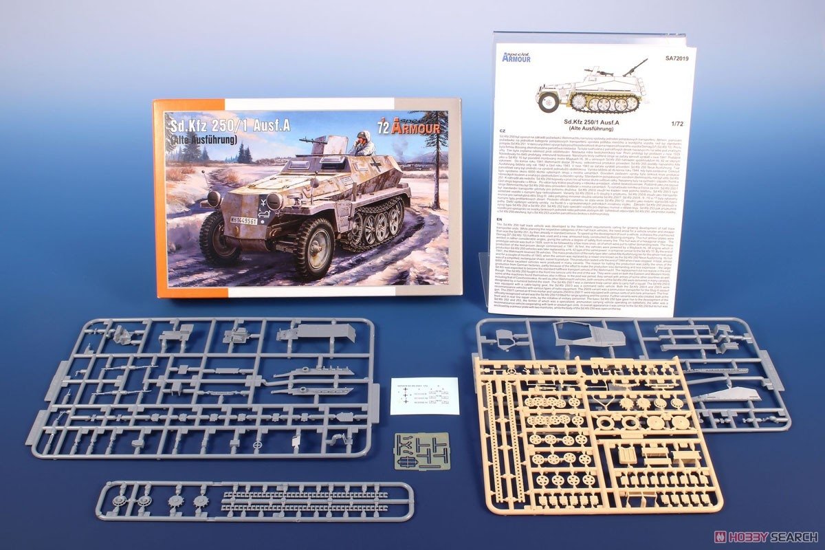 Special Armour 72019 Sd.Kfz 250/1 Ausf.A Alte Ausfuhrung 1/72 – zdjęcie 2