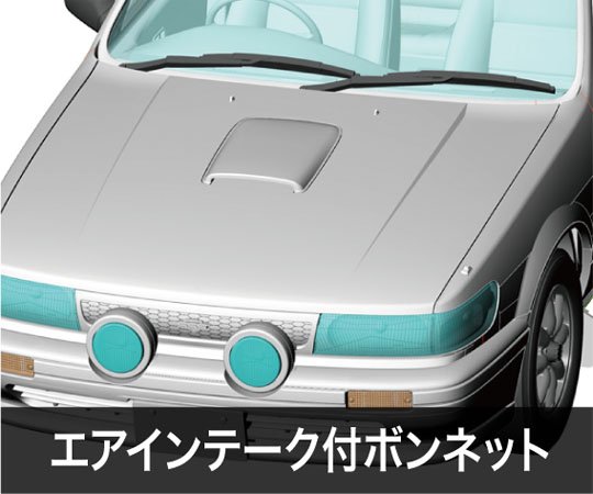 Hasegawa 20521 Nissan Bluebird 4-door sedan SSS-R (U12 type) late 1/24 – zdjęcie 4