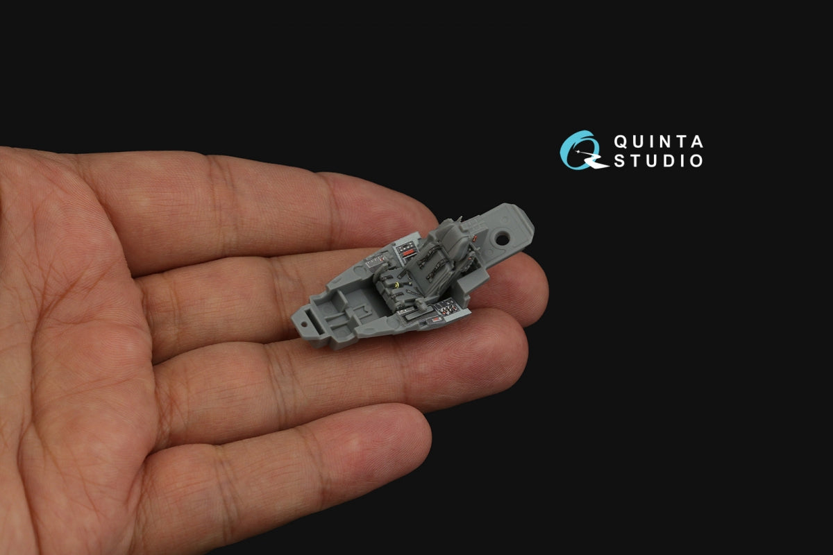 Quinta Studio QD72051 F-35A Lighting II 3D-Printed &amp;amp; coloured Interior on decal paper (Tamiya) 1/72 – zdjęcie 9
