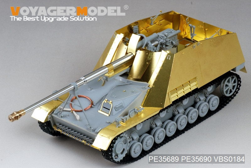 Voyager modèle PE35689 seconde guerre mondiale allemand Sd.Kfz.164 Nashorn pour DRAGON 6387/6165/6166/6314 1/35 – image 8