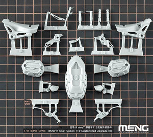 Meng Model SPS-078 BMW R nineT Option 719 customized upgrade kit 1/9 – imagen 2