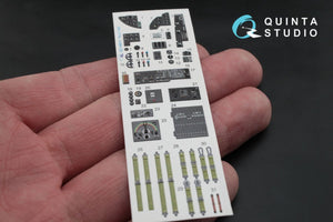 Quinta Studio QD48011 Pe-2 3D-Printed &amp;amp; coloured Interior on decal paper (for Zvezda kits) 1/48 – immagine 4
