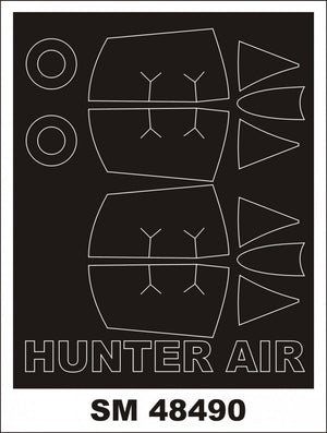 Montex SM48490 Hunter F.6 AIRFIX 1/48