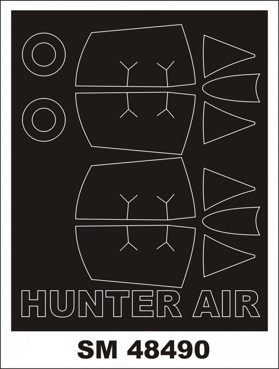 Montex SM48490 Hunter F.6 AIRFIX 1/48