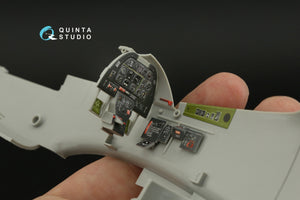 Quinta Studio QD32144 P-51D Mustang 3D-Printed &amp;amp; coloured Interior on decal paper (Trumpeter) 1/32 – immagine 8
