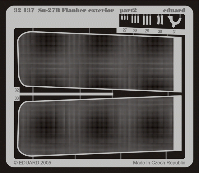 Eduard 32137 Su-27 Flanker B exterior 1/32 TRUMPETER – immagine 2