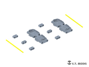 E.T. Model P35-421 JGSDF Type10 Tank Workable Track Type.1 1/35 – imagen 4