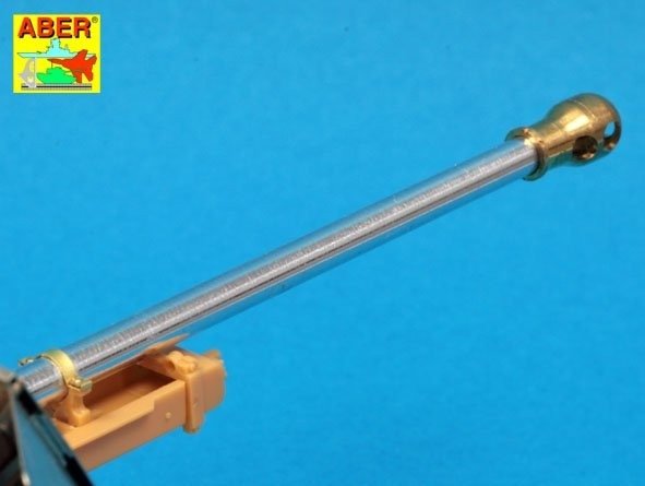 Aber 35L-313 Barrel for British 17pdr Anti-Tank Gun Mk.I with ball-shaped muzzle brake / Lufa do angielskiej 17 funtowej przeciw-pancernej armaty Mk.I z kulistym hamulcem wylotowym 1/35 – immagine 6