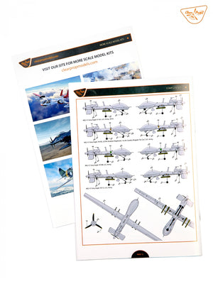 Clear Prop! CP4808 MQ-1C UAV ADVANCED KIT 1/48 – immagine 10
