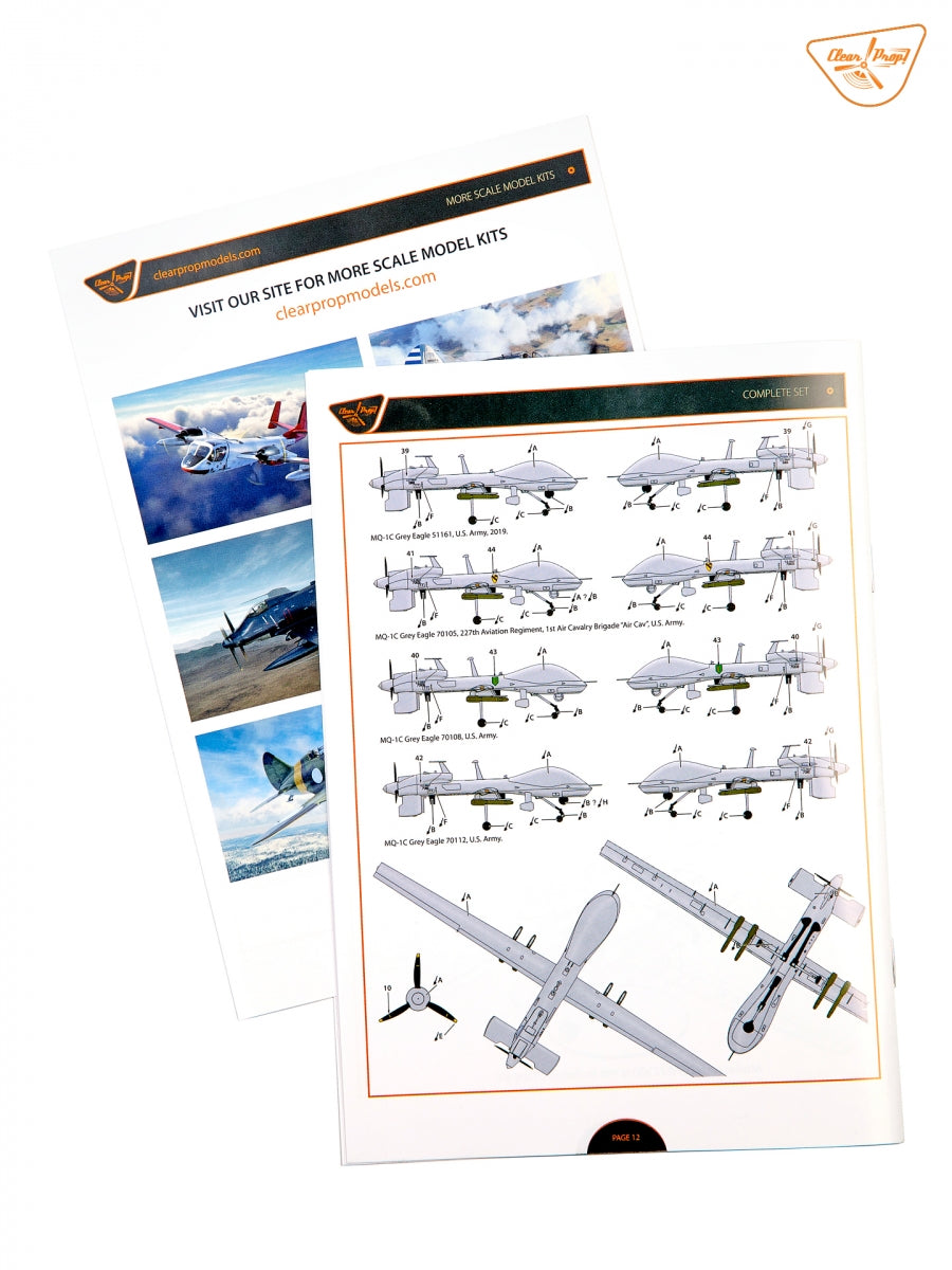 Clear Prop! CP4808 MQ-1C UAV ADVANCED KIT 1/48 – immagine 10