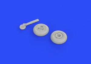 Eduard 672142 Spitfire Mk. XVI wheels - 3 spoke 1/72 EDUARD – immagine 4