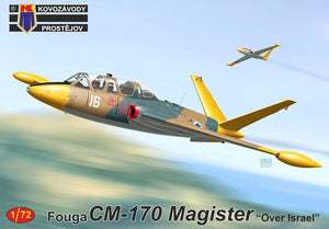 Kovozavody Prostejov KPM0243 Fouga CM-170 Magister „Over Israel“ 1/72
