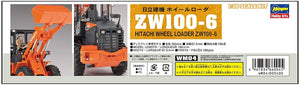 Hasegawa WM04 Hitachi Construction Machinery Wheel Loader ZW100-6 1/35 – immagine 3