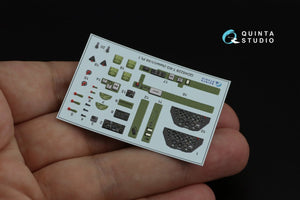 Quinta Studio QD48228 T-6G 3D-Printed &amp;amp; coloured Interior on decal paper (Italeri) 1/48 – immagine 4