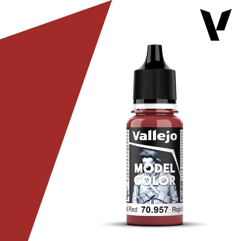 Vallejo 70957 Flat Red 18 ml