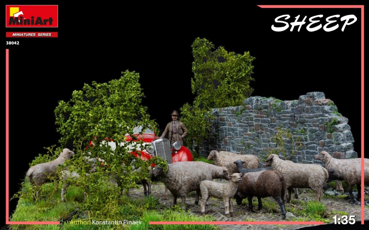 MiniArt 38042 SHEEP 1/35 – immagine 7
