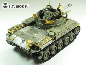 E.T. Model E35-198 US Army M42A1 Self-Propelled Anti-Aircraft gun late type (For AFV CLUB Kit) 1/35 – immagine 7