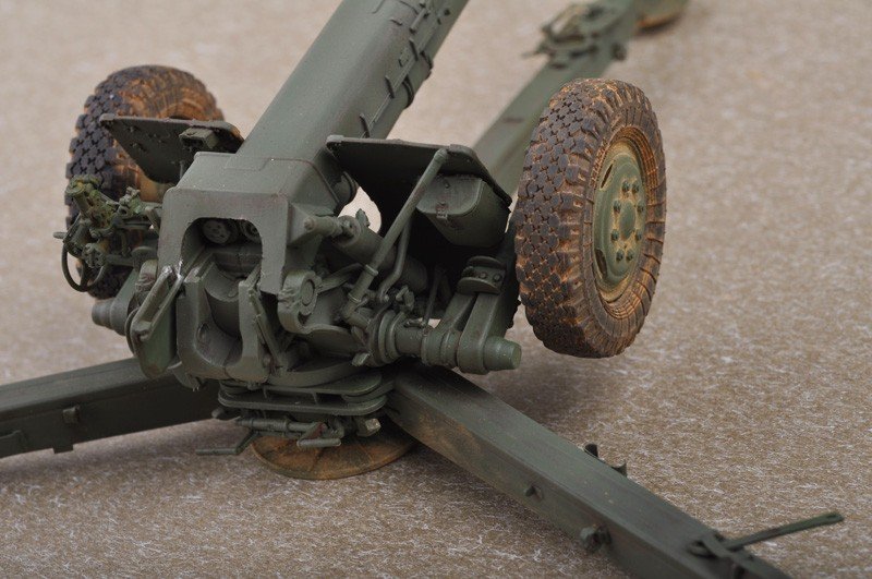 Trumpeter 02329 Soviet D-30 122mm Howitzer - Late Version 1/35 – Bild 10