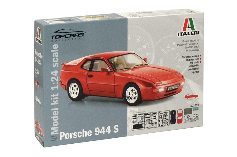 Italeri 3659 Porsche 944 S 1/24 – zdjęcie 2