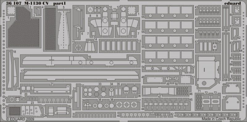 Eduard 36107 M-1130 CV 1/35 Trumpeter – immagine 2