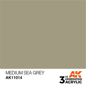 AK Interactive AK11014 Medium Sea Grey 17ml