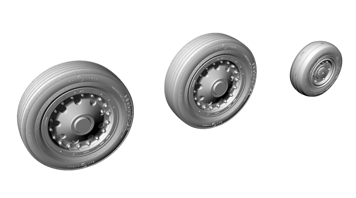 Roues CMK Q48383 F-104C 1/48