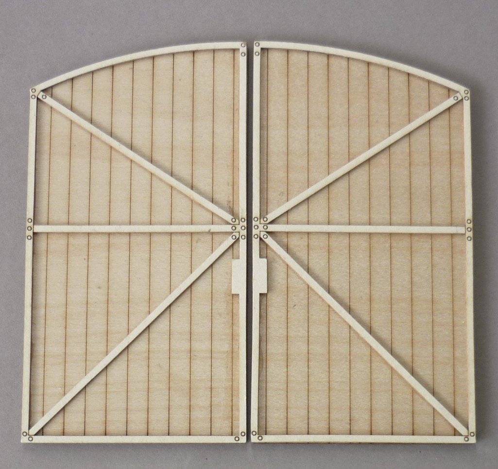 RT-Diorama 35936 Barn doors - medium 1/35 – Bild 3
