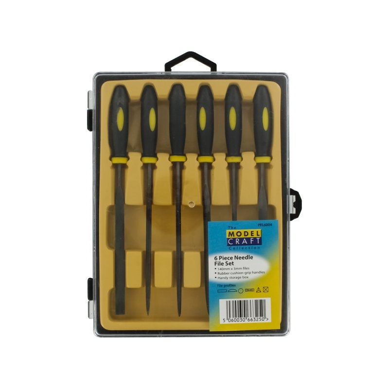 Modelcraft PFL6004 6Pce Needle File Set – image 2
