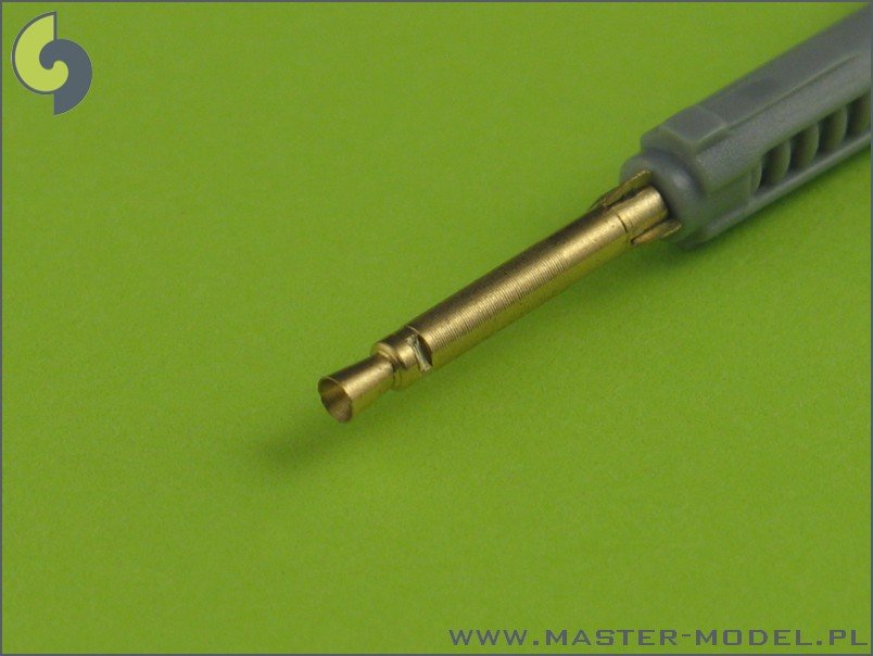 Master AM-32-027 German aircraft autocannon MG FF - turned barrels and etched sights (2pcs) 1/32 – Bild 3