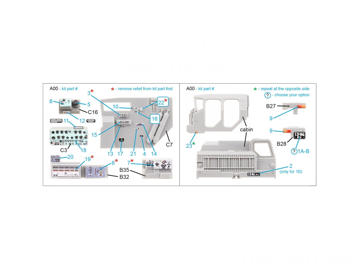 Quinta Studio QD72158 BM-30 Smerch 3D-Printed coloured Interior on decal paper (Modelcollect) 1/72 – immagine 2