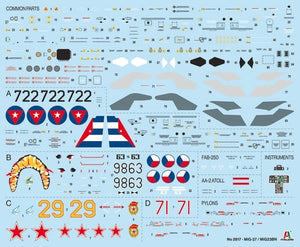 Italeri 2817 MiG-27/MiG-23BN Flogger 1/48 – Bild 3