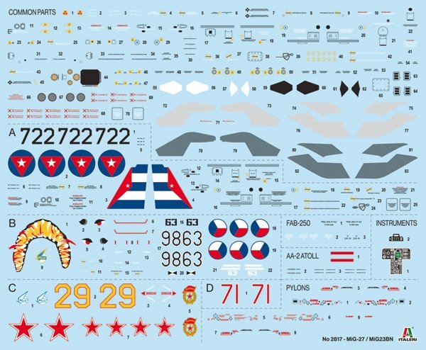 Italeri 2817 MiG-27/MiG-23BN Flogger 1/48 – Bild 3