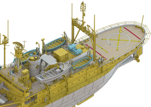 Hasegawa HP001 Antarctic research ship Soya Second Antarctic expedition 1/250 – Bild 10