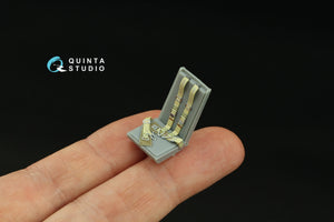 Quinta Studio QR+35027 WWII Luftwaffe fighter seatbelts (with metal buckles) (All kits) 1/35 – Bild 7