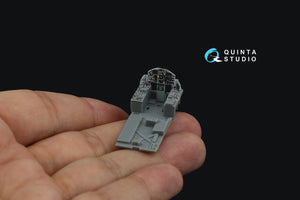 Quinta Studio QD72079 F-15C Early/F-15A/F-15J early 3D-Printed &amp;amp; coloured Interior on decal paper (GWH) 1/72 – zdjęcie 13