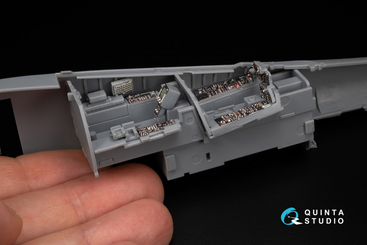 Quinta Studio QD+48448 F-4G early 3D-Printed &amp;amp; coloured Interior on decal paper (Zoukei Mura SWS) (with 3D-printed resin parts) 1/48 – imagen 9