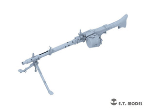 E.T. Model P16-002 WWII German Mg34t Machinegun (3D Printed) 1/16 – zdjęcie 2