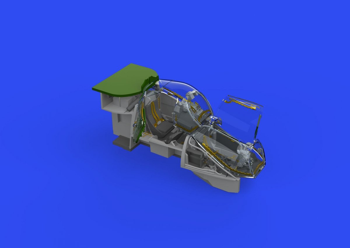 Eduard 648857 Mi-24V cockpit turquoise PRINT &amp;amp; SPACE 1/48 – image 3
