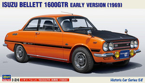 Hasegawa HC58 ISUZU BELLETT 1600GTR PREMIÈRE VERSION (1969) 1/24