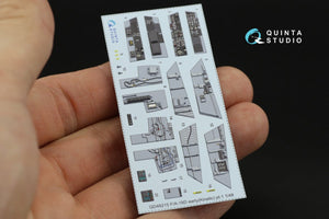 Quinta Studio QD48215 F/A-18D Early 3D-Printed &amp;amp; coloured Interior on decal paper (Kinetic) 1/48 – zdjęcie 9