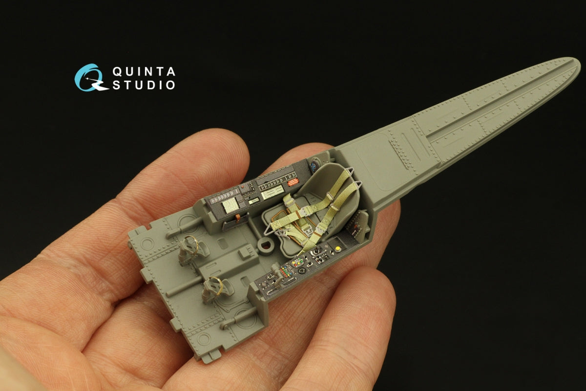 Quinta Studio QD35101 FW 190A-6 3D-Printed &amp;amp; coloured Interior on decal paper (Border Model) 1/35 – Bild 8